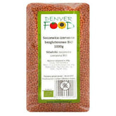 Gluten-free red lentils ORGANIC 1000g DENVER FOOD